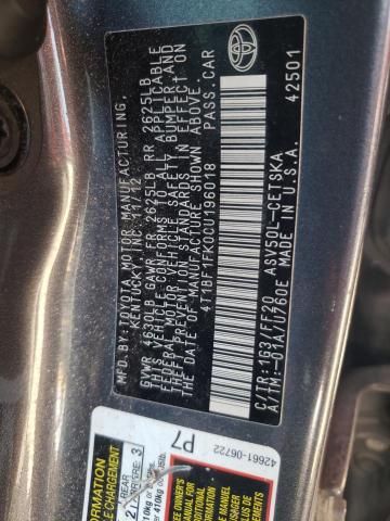 2012 Toyota Camry Base