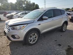 Salvage cars for sale at Bridgeton, MO auction: 2017 Ford Escape SE