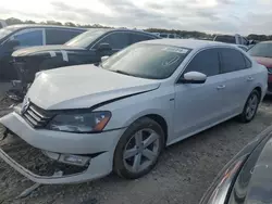 Salvage cars for sale at Grand Prairie, TX auction: 2015 Volkswagen Passat S