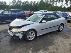 Salvage cars for sale at Harleyville, SC auction: 2006 Saab 9-3 Aero