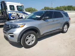 Salvage cars for sale at Indianapolis, IN auction: 2020 Ford Explorer XLT