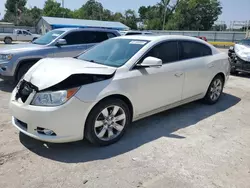 Salvage cars for sale at Wichita, KS auction: 2010 Buick Lacrosse CXL