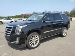 Salvage cars for sale at Brookhaven, NY auction: 2019 Cadillac Escalade Premium Luxury