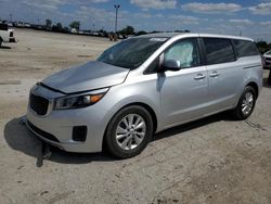 Salvage cars for sale at Indianapolis, IN auction: 2017 KIA Sedona LX