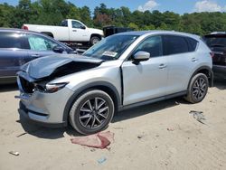 Salvage cars for sale at Seaford, DE auction: 2018 Mazda CX-5 Grand Touring