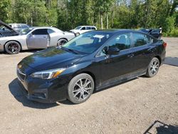 Salvage cars for sale at Cookstown, ON auction: 2017 Subaru Impreza Premium Plus