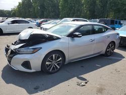 Salvage cars for sale from Copart Glassboro, NJ: 2022 Nissan Maxima SV