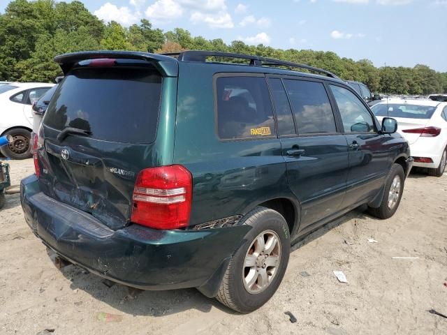 2002 Toyota Highlander Limited