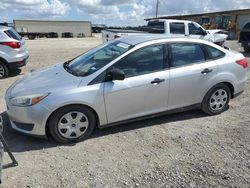 Salvage cars for sale at Temple, TX auction: 2016 Ford Focus S