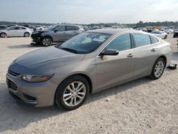 Chevrolet salvage cars for sale: 2017 Chevrolet Malibu LT