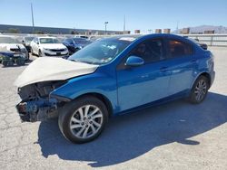 Salvage cars for sale at Las Vegas, NV auction: 2012 Mazda 3 I