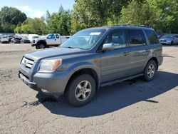 Honda salvage cars for sale: 2007 Honda Pilot EXL