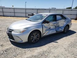 Salvage cars for sale at Sacramento, CA auction: 2016 Toyota Camry LE