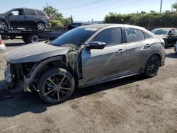 Salvage cars for sale at San Martin, CA auction: 2021 Honda Civic Sport