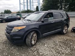 Salvage cars for sale from Copart Windsor, NJ: 2013 Ford Explorer XLT