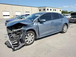 Toyota Corolla le salvage cars for sale: 2022 Toyota Corolla LE