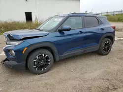 Chevrolet salvage cars for sale: 2021 Chevrolet Trailblazer LT