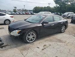 Nissan salvage cars for sale: 2012 Nissan Maxima S