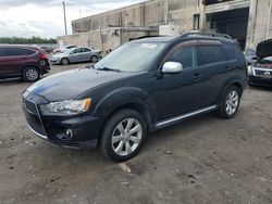 Mitsubishi salvage cars for sale: 2010 Mitsubishi Outlander XLS