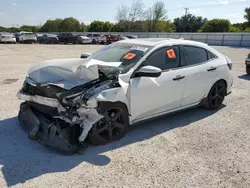 Salvage cars for sale at San Antonio, TX auction: 2020 Honda Civic Sport Touring