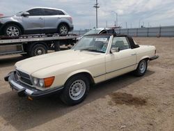 Salvage cars for sale at Greenwood, NE auction: 1985 Mercedes-Benz 380 SL