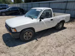 Salvage cars for sale at Midway, FL auction: 1992 Toyota Pickup 1/2 TON Short Wheelbase STB