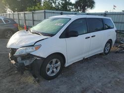 Salvage cars for sale at Riverview, FL auction: 2019 Toyota Sienna