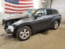 Toyota salvage cars for sale: 2024 Toyota Highlander LE