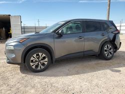 Salvage cars for sale at Andrews, TX auction: 2022 Nissan Rogue SV