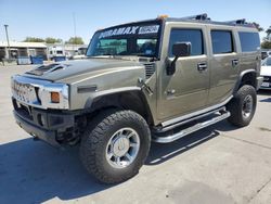 Salvage cars for sale at Sacramento, CA auction: 2005 Hummer H2