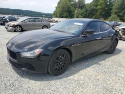 Vehiculos salvage en venta de Copart Concord, NC: 2014 Maserati Ghibli