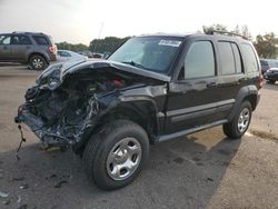 Jeep salvage cars for sale: 2007 Jeep Liberty Sport