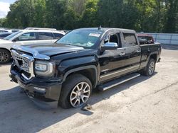 Carros dañados por inundaciones a la venta en subasta: 2016 GMC Sierra K1500 Denali