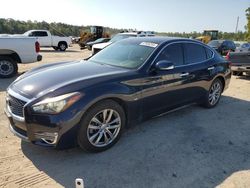 Flood-damaged cars for sale at auction: 2015 Infiniti Q70 5.6