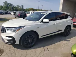 Salvage cars for sale at Fort Wayne, IN auction: 2019 Acura RDX A-Spec