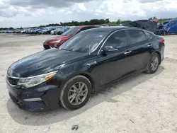 Salvage cars for sale at West Palm Beach, FL auction: 2020 KIA Optima LX