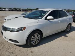 Salvage cars for sale at San Antonio, TX auction: 2013 KIA Forte EX