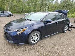 Toyota salvage cars for sale: 2021 Toyota Corolla LE