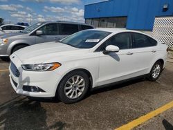 Ford Vehiculos salvage en venta: 2016 Ford Fusion S