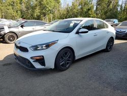 Salvage cars for sale at Cookstown, ON auction: 2021 KIA Forte EX