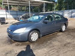 Salvage cars for sale at Austell, GA auction: 2003 Honda Accord LX