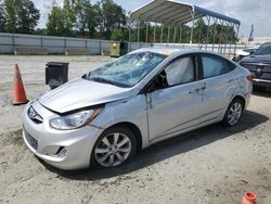 Salvage cars for sale at Spartanburg, SC auction: 2012 Hyundai Accent GLS