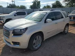 Salvage cars for sale at Oklahoma City, OK auction: 2015 GMC Acadia Denali