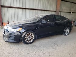 Salvage cars for sale at Houston, TX auction: 2019 Ford Fusion SE