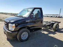 Salvage trucks for sale at Fresno, CA auction: 2024 Ford Econoline E350 Super Duty Cutaway Van