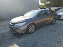 Salvage cars for sale at Midway, FL auction: 2016 Toyota Camry LE