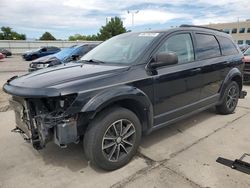 Salvage cars for sale at Littleton, CO auction: 2017 Dodge Journey SE