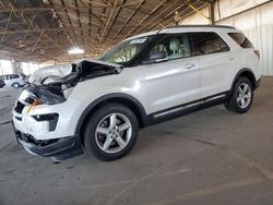 Salvage cars for sale at Phoenix, AZ auction: 2019 Ford Explorer XLT