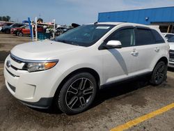 Salvage cars for sale at Woodhaven, MI auction: 2013 Ford Edge SEL