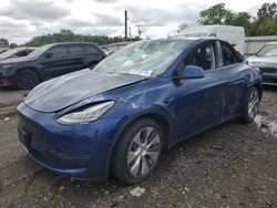 Salvage cars for sale at Hillsborough, NJ auction: 2020 Tesla Model Y